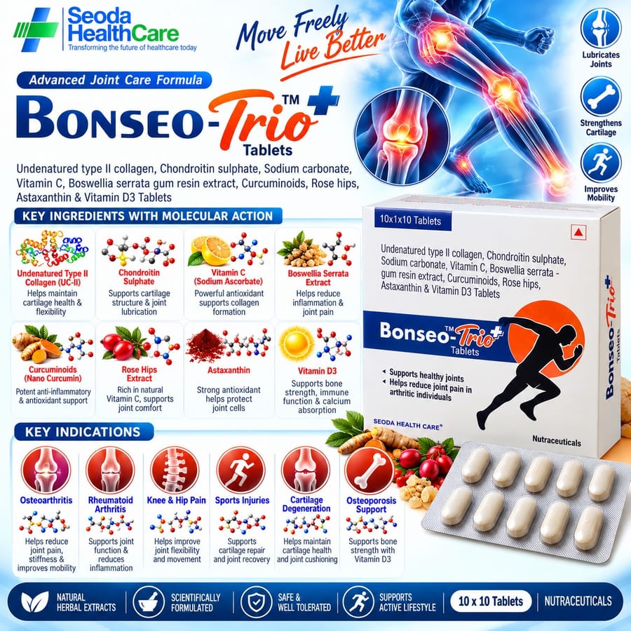 Seoda Healthcare - Bonseo-Trio+ Tablets
