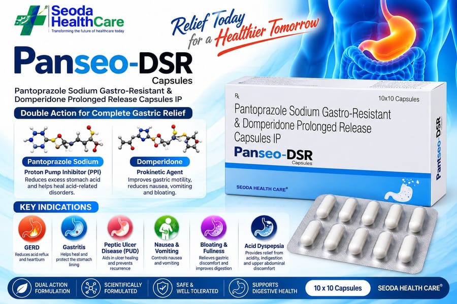 Seoda Healthcare - Panseo-DSR Capsules